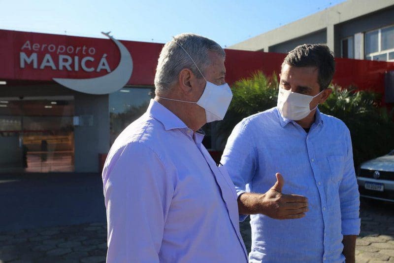 Prefeito de Niterói, Axel visita Maricá e firma projetos entre as duas cidades