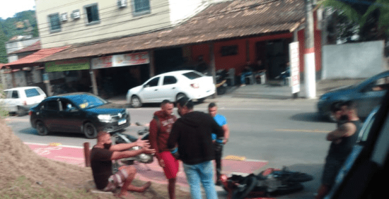 Maricá: Acidente deixa homem ferido no Boqueirão