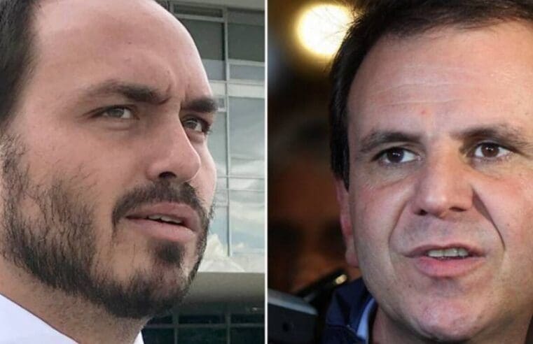 Carlos Bolsonaro prometeu agir contra o Passaporte Sanitário no Rio e recebeu resposta satírica de Eduardo