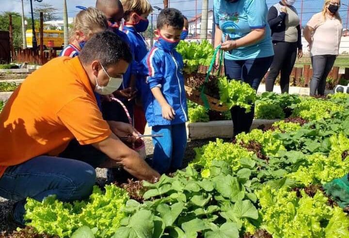 Mais uma remessa de alimentos saudáveis foi entregue no Restaurante Municipal Mauro Alemão