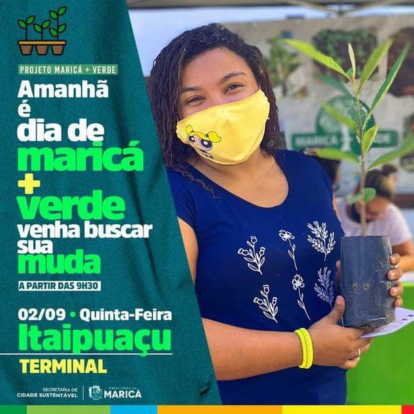 Projeto Maricá + Verde vai estar no terminal de Itaipuaçu nesta quinta-feira(2)