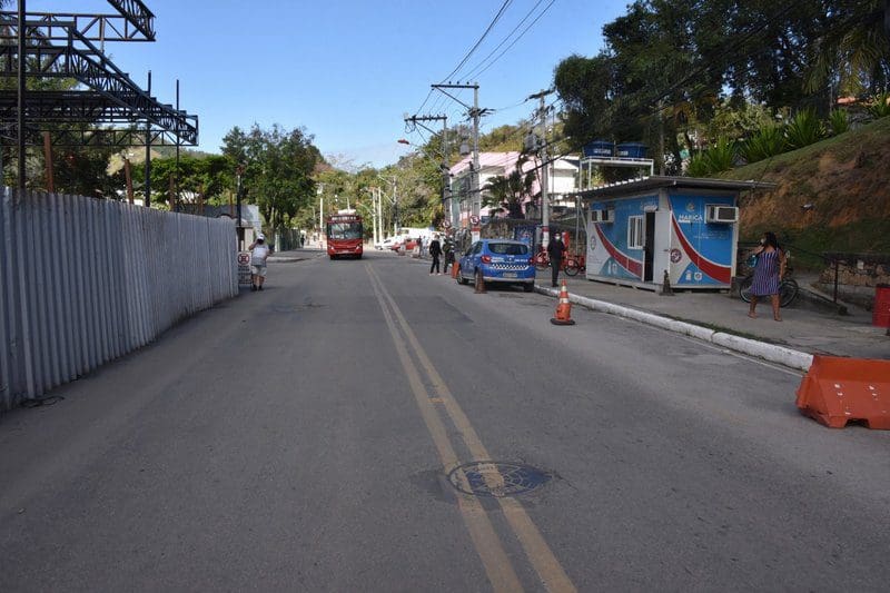 Maricá terá interdição em trecho da Avenida Roberto Silveira próximo a Rodoviaria.