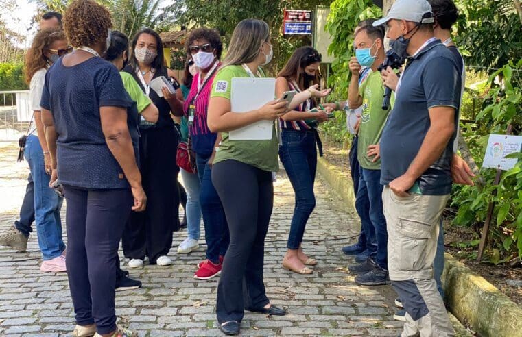 Profissionais de turismo realizam visita técnica ao circuito rural do Espraiado