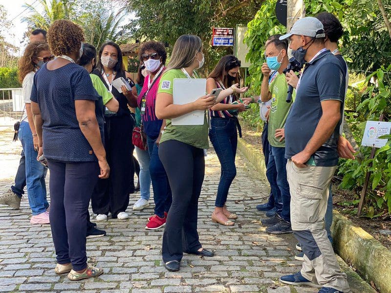 Profissionais de turismo realizam visita técnica ao circuito rural do Espraiado