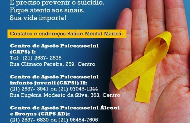 Setembro Amarelo ressalta importância da valorização da vida