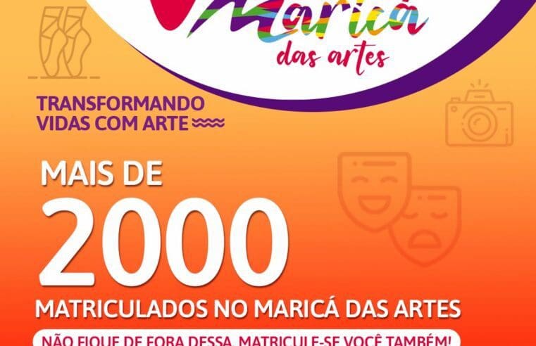 Maricá das Artes segue com inscrições abertas até o dia 29