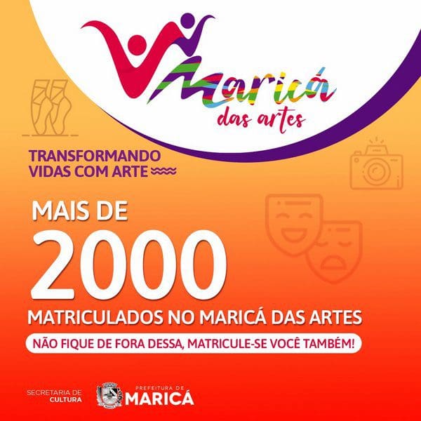 Maricá das Artes segue com inscrições abertas até o dia 29