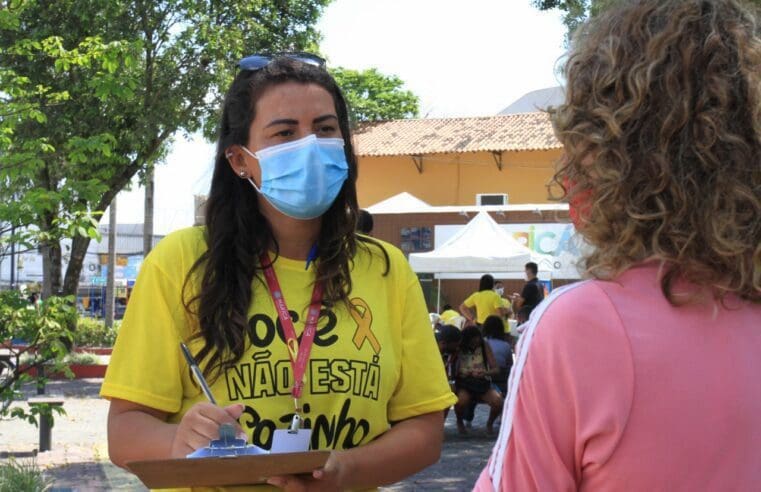 Maricá realiza acolhimento em saúde mental na Praça do Turismo