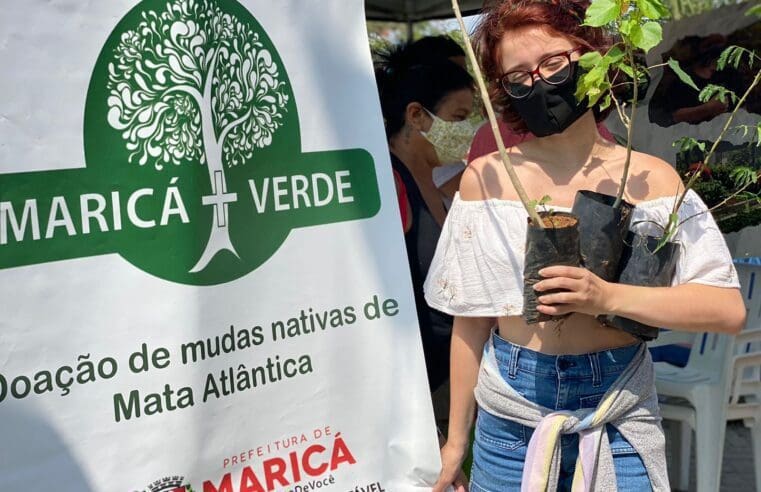 Mudas do Maricá+Verde esgotam em pouco tempo