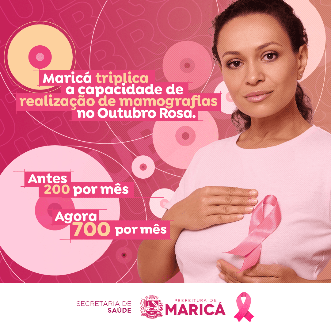 Maricá amplia oferta de mamografia no Outubro Rosa