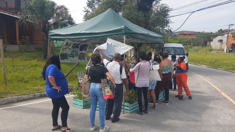 Maricá+Verde distribui 100 mudas da Mata Atlântica à população