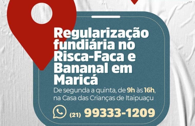 Prefeitura promove ação de regularização fundiária das comunidades Risca Faca e Bananal