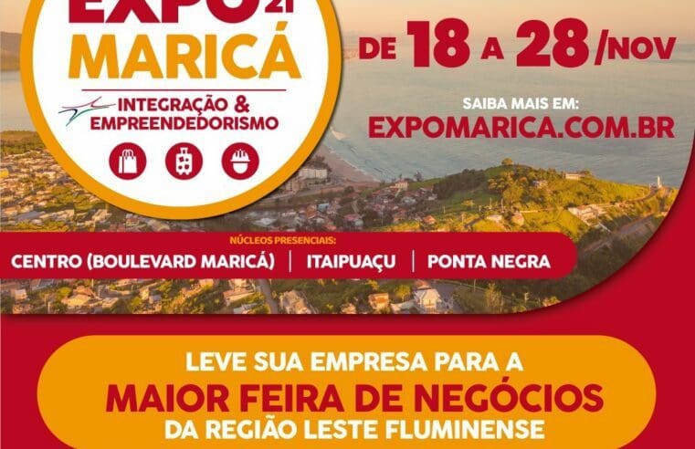 Prefeitura lança a EXPO Maricá 2021 na quinta-feira