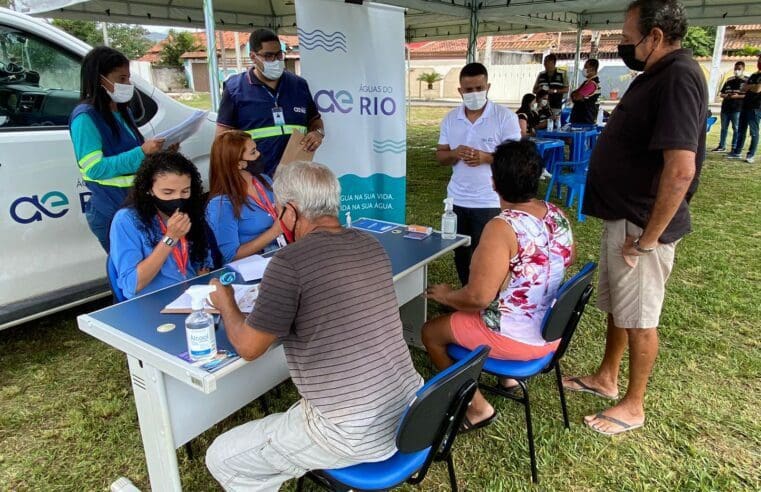 ÁGUAS DO RIO LEVOU ATENDIMENTO COMERCIAL ITINERANTE PARA ITAIPUAÇU