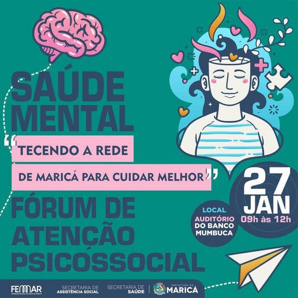 Prefeitura debate as formas de cuidado com a saúde mental no 8º Fórum de Atenção Psicossocial