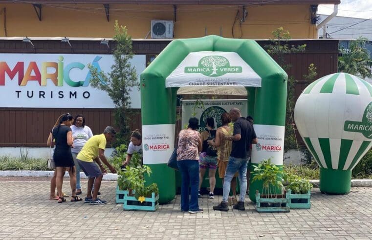 Primeira ação do ano do programa Maricá+Verde acontece no Centro de Maricá