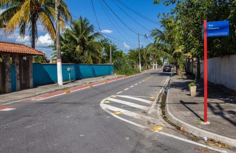 Prefeitura de Maricá implanta sistema binário em diversas ruas do bairro de Itaipuaçu