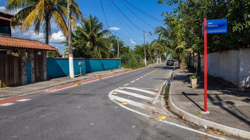 Prefeitura de Maricá implanta sistema binário em diversas ruas do bairro de Itaipuaçu