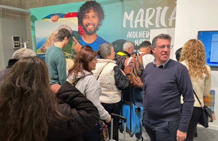 Fitur em Madrid abre as portas para público em geral e estande de Maricá recebe centenas de visitantes