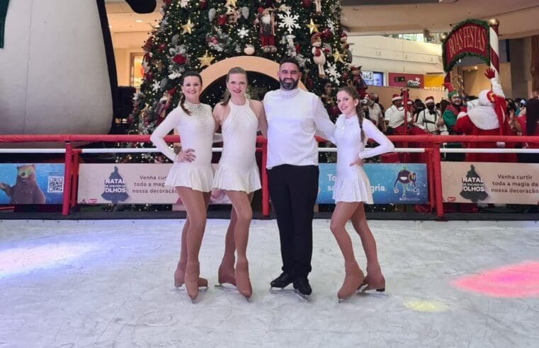 Maricá recebe cinco patinadores campeões brasileiros e sul-americanos no “Aventuras no Gelo”, em Araçatiba