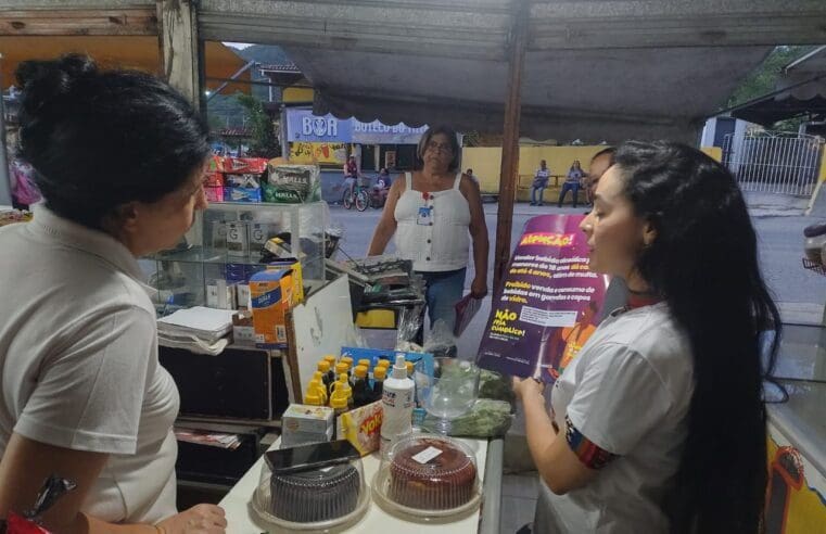 Assistência Social e Conselho Tutelar fazem campanha contra venda de bebidas alcoólicas para menores de 18 anos