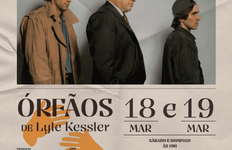 Peça “Órfãos”, de Lyle Kessler, estará em cartaz no CEU da Mumbuca