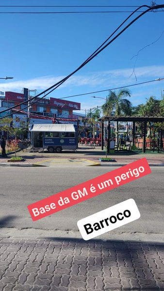 Perigo na base da GM do Barroco