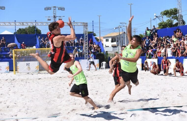 Circuito Brasileiro de Handebol de Praia conhece os campeões juvenis em Maricá