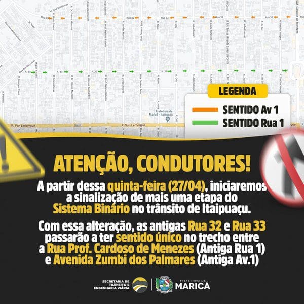 Sectran inicia mais uma etapa da implantação do sistema viário binário de Itaipuaçu