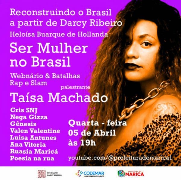 Mulher é tema do webnário “Reconstruindo o Brasil a partir de Darcy Ribeiro”