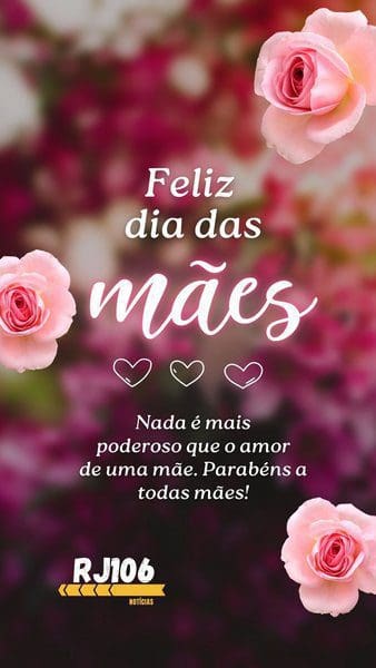 Feliz dia das Mães!