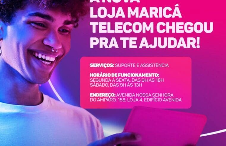 Loja da Maricá Telecom será inaugurada nesta quarta-feira (24) no Centro de Maricá