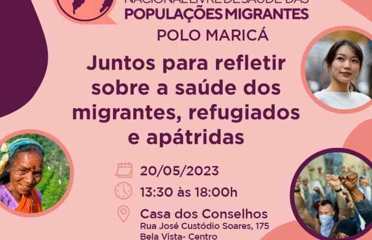 Maricá participará da Conferência Nacional Livre de Saúde das Populações Migrantes