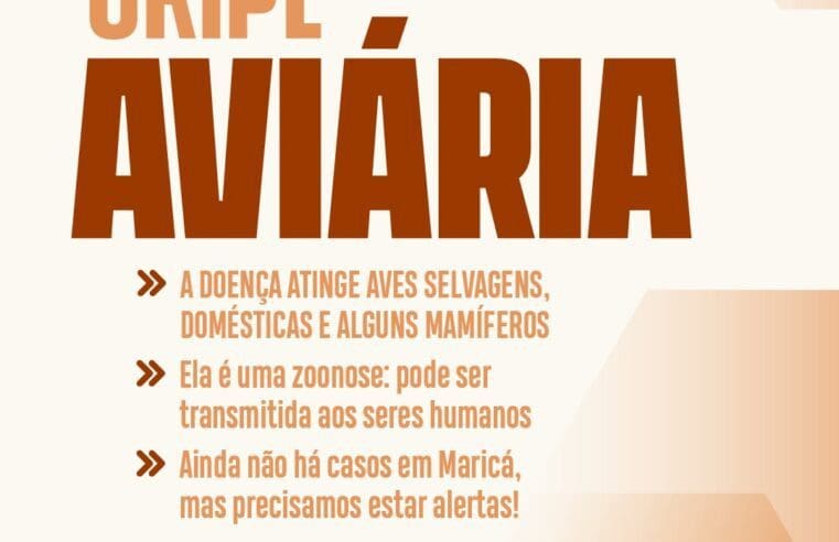 Prefeitura de Maricá divulga orientações para casos suspeitos de gripe aviária