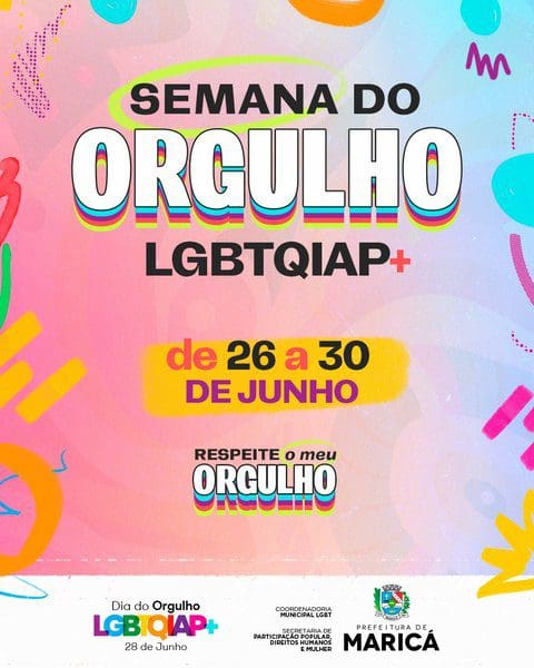 Prefeitura de Maricá promove Semana do Orgulho LGBTQIA+