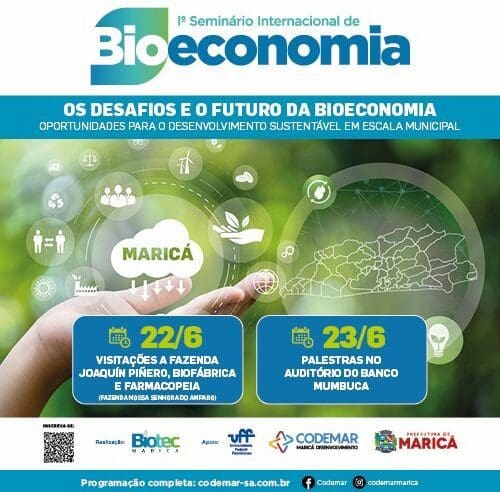 Em Maricá, 1º Seminário de Bioeconomia debate desafios do desenvolvimento sustentável