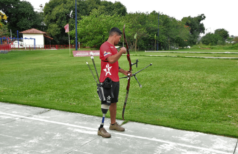 Tiro com arco muda sentido da vida de atleta paralímpico