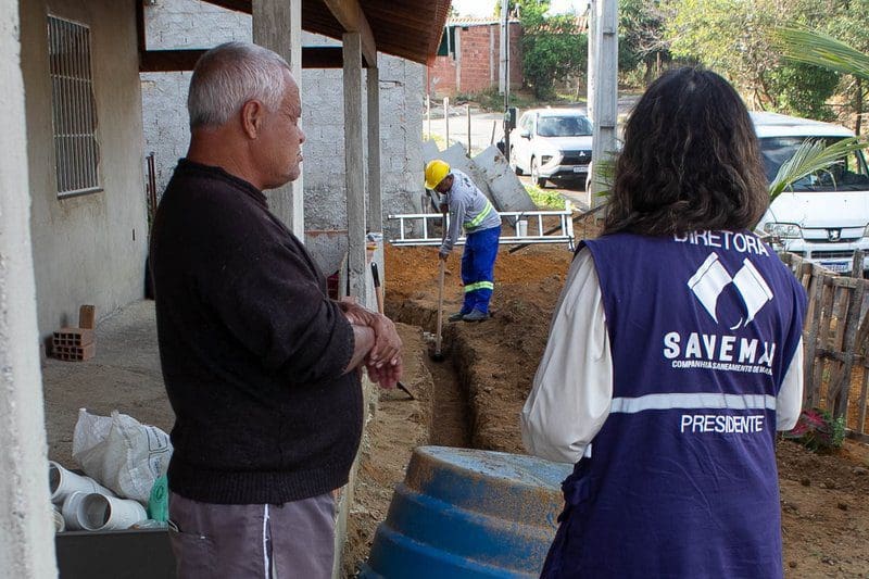 Programa Sanear + Esgoto iniciou atividades no Bambuí