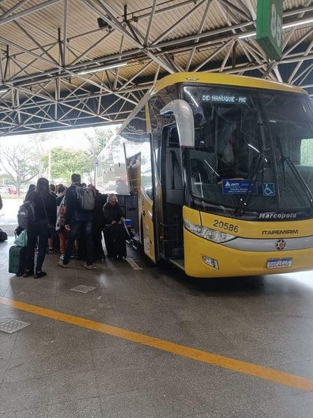 Sem combustível, 1001 Maricá X SP é socorrido por Itapemirim