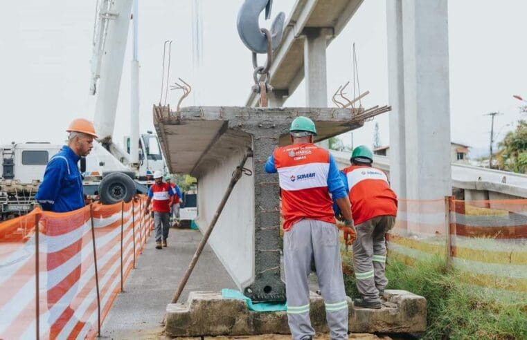 Obras da passarela do Manu Manuela são reiniciadas