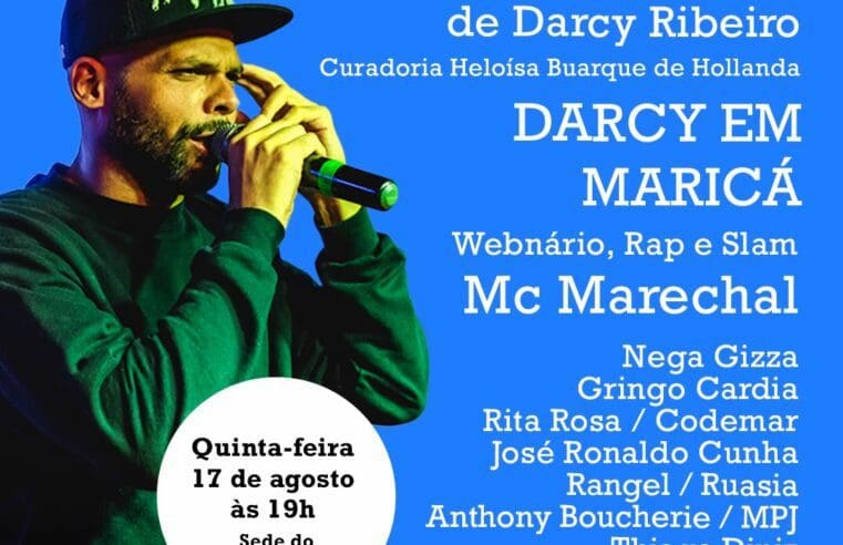 A vida de Darcy Ribeiro em Maricá é tema do nono webnário em homenagem ao centenário do educador