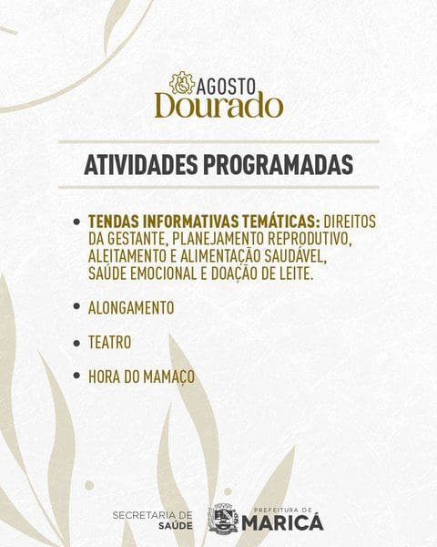 Agosto Dourado: Saúde promove atividade de mobilização na Praça Orlando de Barros Pimentel