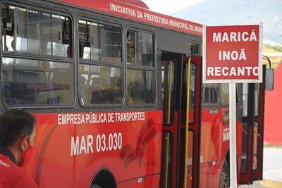 Motorista de Ônibus é Agredido por Jovens em Itaipuaçu