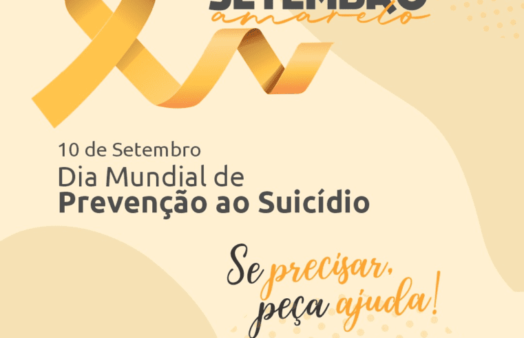 Campanha Setembro Amarelo mobiliza Prefeitura de Maricá