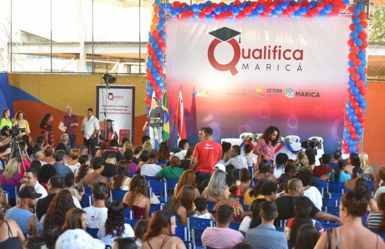 Prefeitura abre 1.350 vagas em cursos do Qualifica Maricá