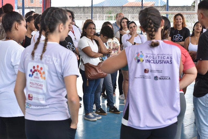 Prefeitura promoveu atividades para alunos da contrapartida social em Maricá