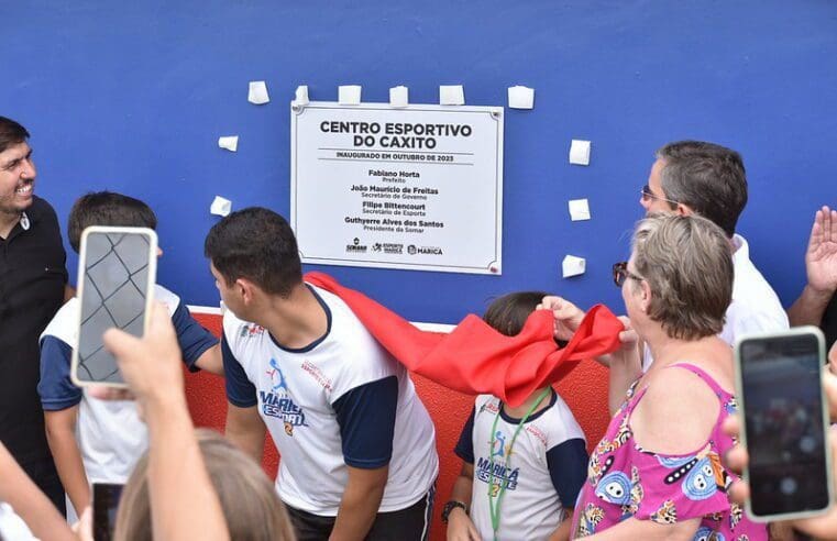 Prefeitura de Maricá inaugura Centro Esportivo do Caxito