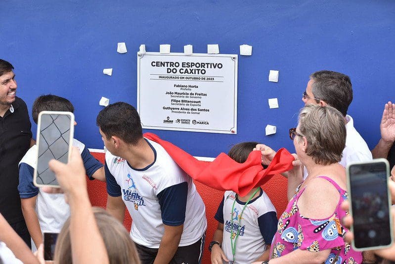 Prefeitura de Maricá inaugura Centro Esportivo do Caxito