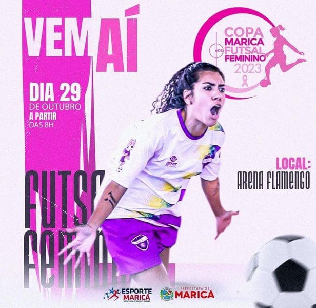 Maricá recebe no domingo a Copa de Futsal Feminino (29/10)