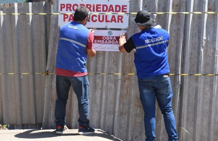 Nova ação do Gated em Jardim Interlagos fiscaliza construções irregulares